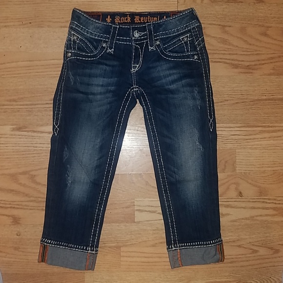 Rock revival Jean's capri/Morgan Buckle exclusive - Picture 3 of 6